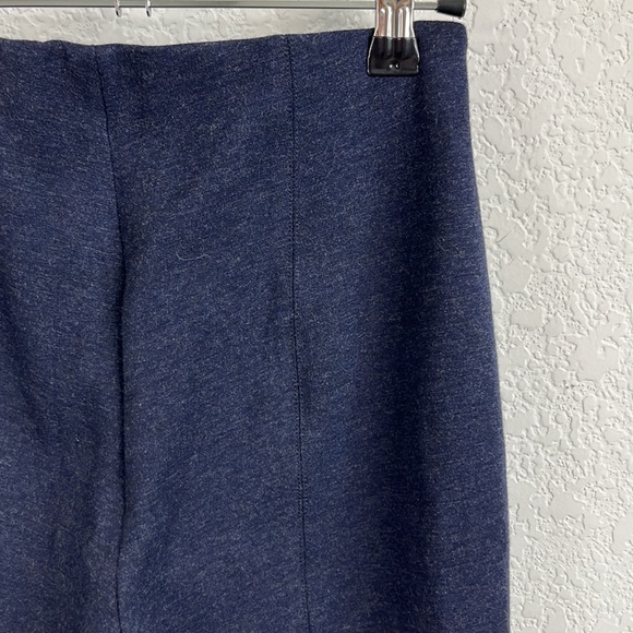 Theory Skinny Legging Double Knit Slit Hem Pants - Picture 7 of 10